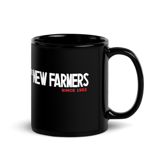 NFオリジナル 光沢ブラック・マグカップ(白タイトル・税込・送料込)