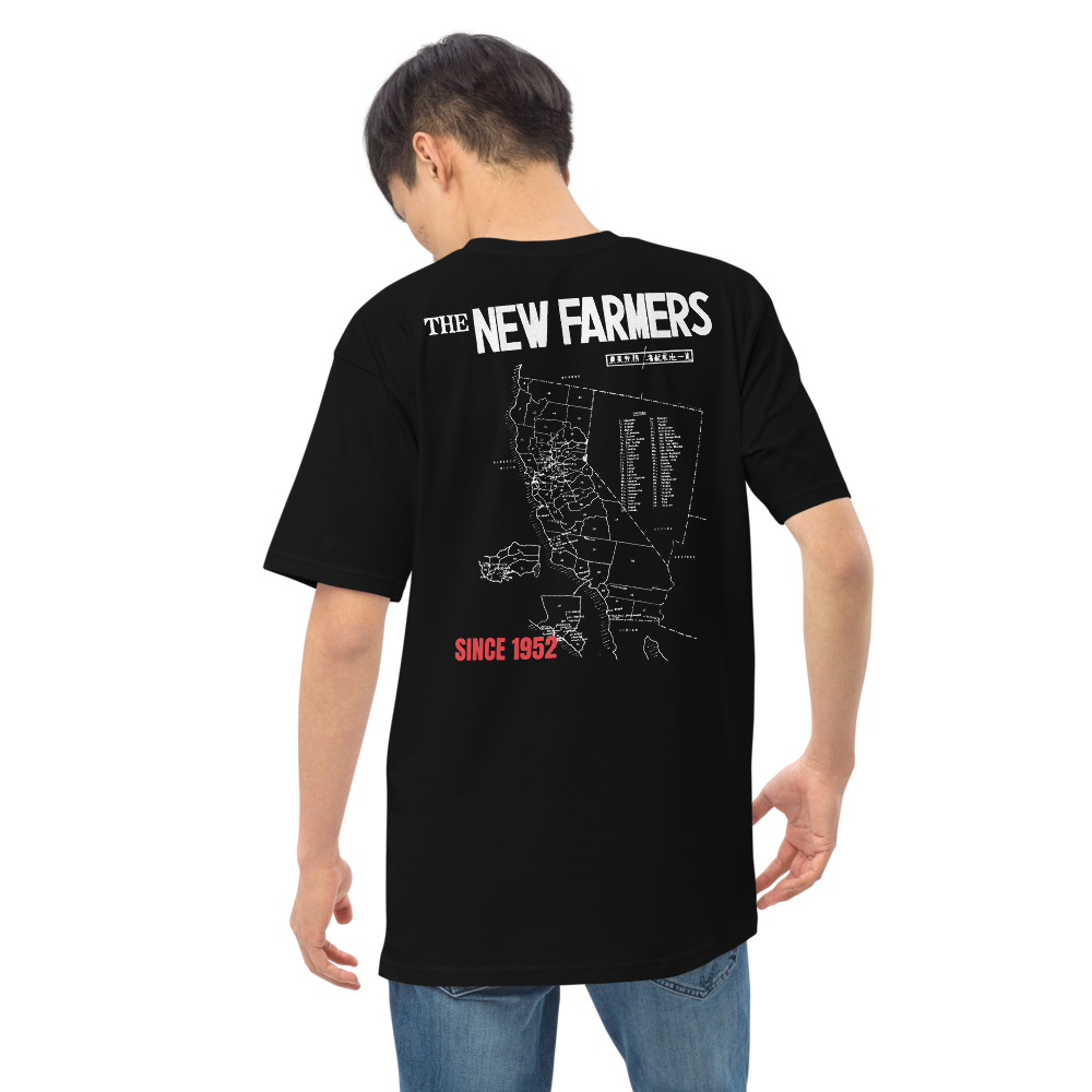 NFオリジナル Tシャツ -米国カリフォルニア州派遣マップ- (税込・送料込)