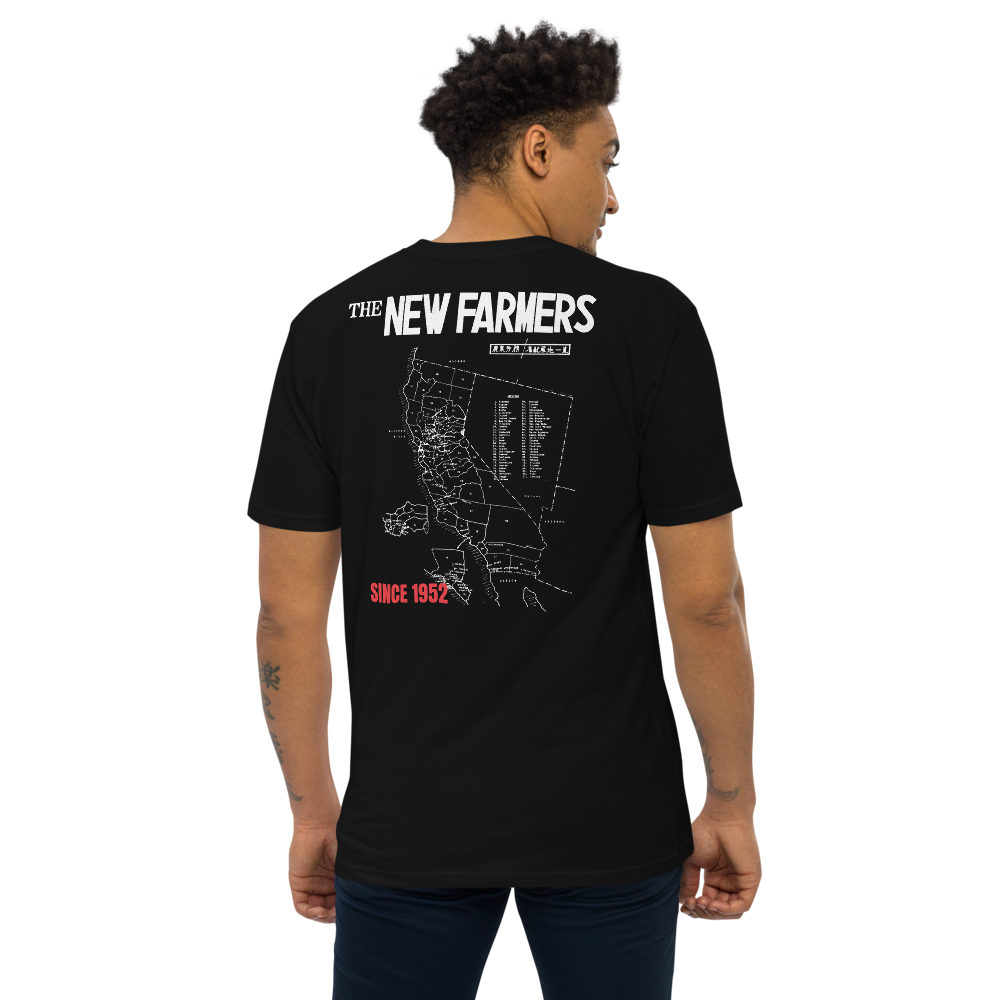 NFオリジナル Tシャツ -米国カリフォルニア州派遣マップ- (税込・送料込)